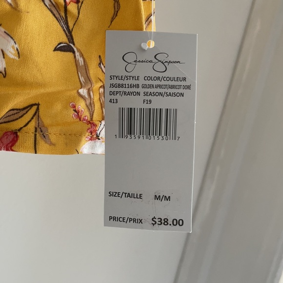 NWT Jessica Simpson floral top - Picture 2 of 5